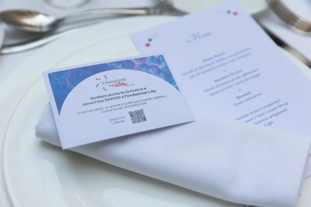 Mise en place della cena di gala