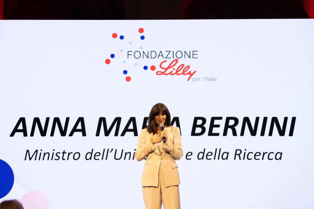 Intervento di Anna Maria Bernini, Ministro dell'Università e della Ricerca, durante la cena di gala della Fondazione Lilly