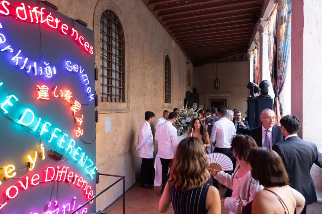 Opsiti all'evento di rilancio della Fondazione Lilly