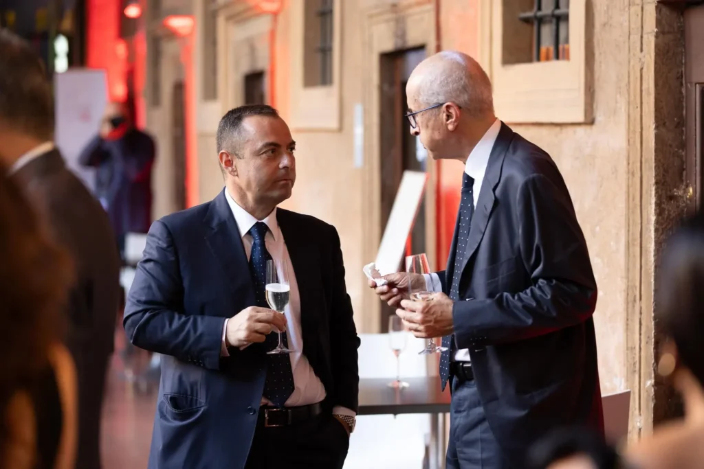 Opsiti all'evento di rilancio della Fondazione Lilly