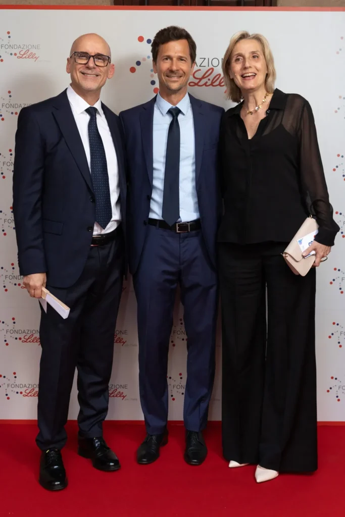 Ospiti della cena di gala dell'evento di rilancio della Fondazione Lilly