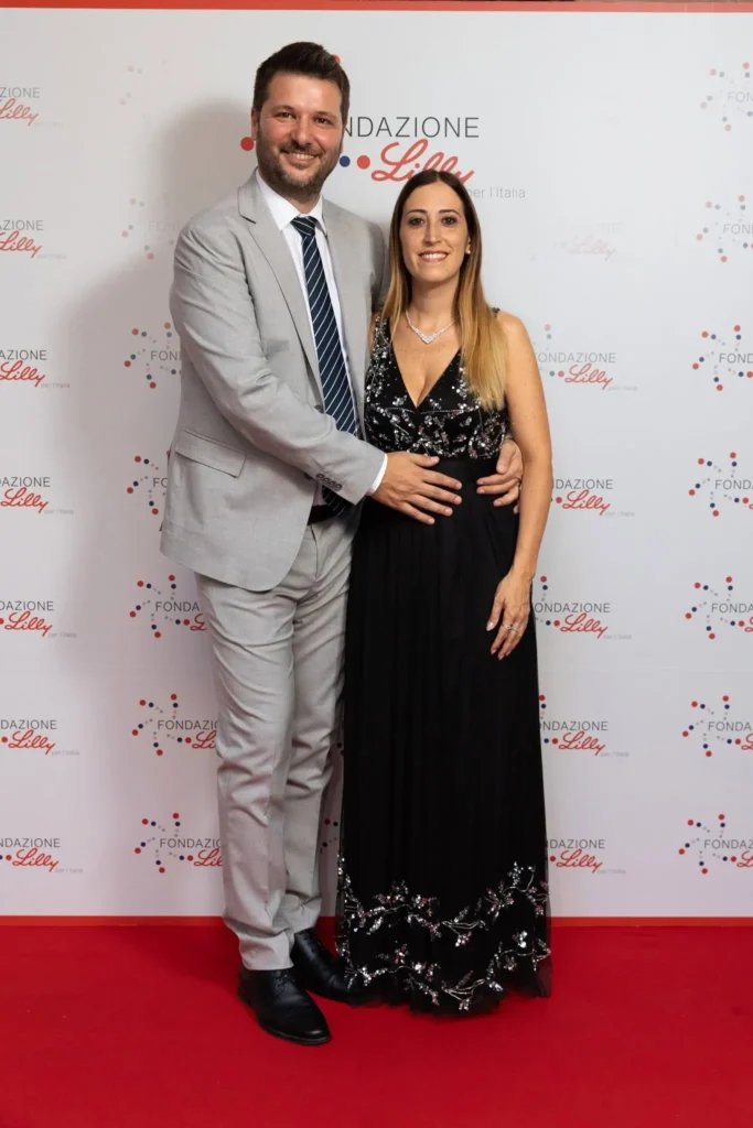 Ospiti della cena di gala dell'evento di rilancio della Fondazione Lilly