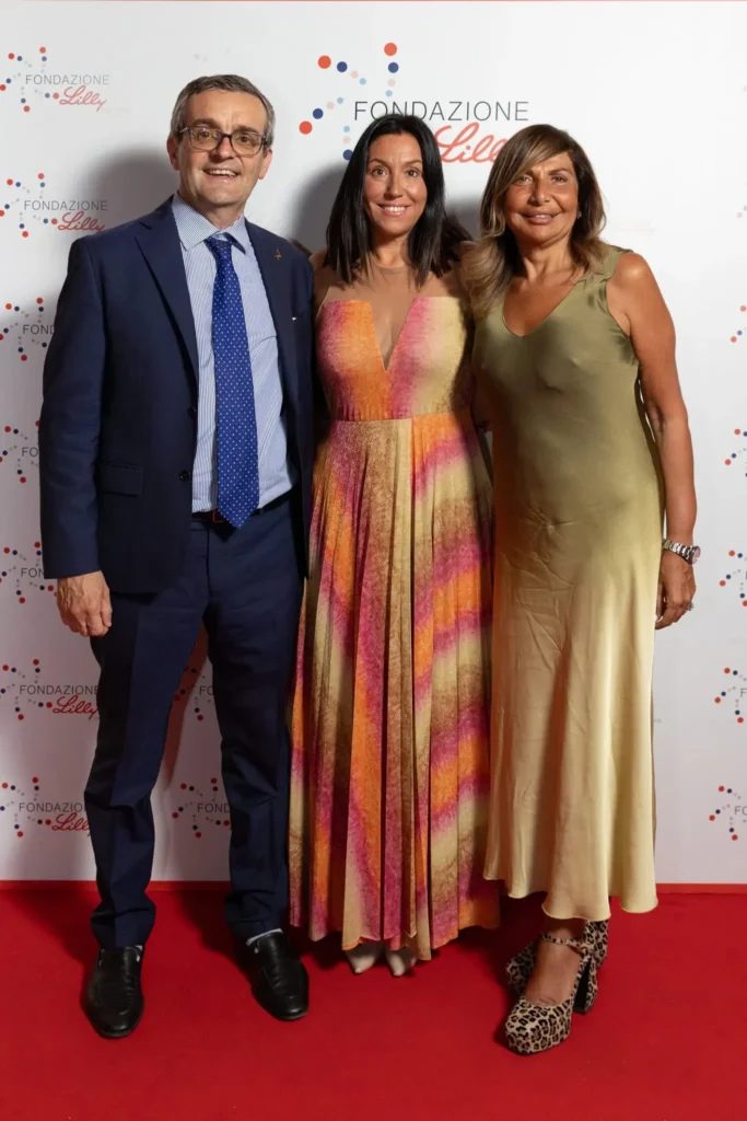 Ospiti della cena di gala dell'evento di rilancio della Fondazione Lilly